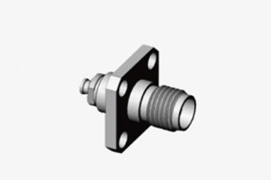 K2.92 mm Female RF Connector Stainless Steel Coaxial for 1#Semi-rigid/flexible Cable