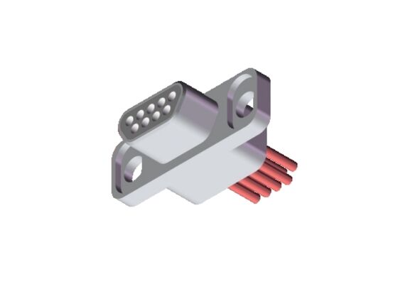 Micro Rectangle MDM D Sub 9 Pins Connector Hermetic Sockets