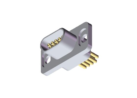 Micro Rectangle MDM D Sub 9 Pins Connector Hermetic Sockets