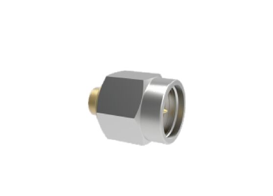50Ω 18GHz Stainless Steel SMA Male Aerospace RF Connectors for .086 Cable with Low Insertion Loss Max0.3dB