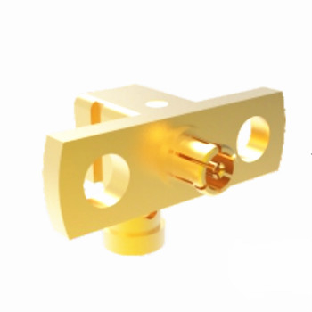 SSMP Female Right Angle 2-hole Flange RF Cable Connector for CXN3506/MF108A