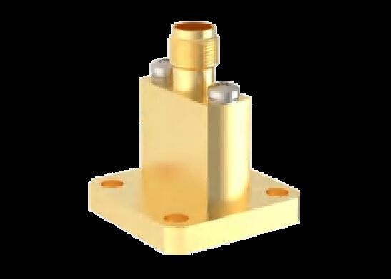 Waveguide to Coaxial Adapter with Waveguide Port as WR90，WR75, WR60, WR51, WR42, WR34, WR28, WR22, WR19, WR15, WR12, WR10, WRD750, WRD650, WRD500, WRD180 from 6.5GHZ to 145GHz