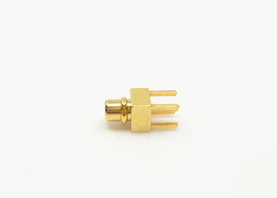 Straight PCB Circuit Board MMCX Small Coaxial Cable Connectors 50Ω Impedance