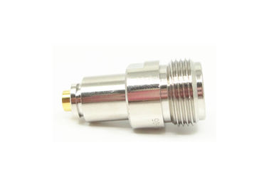 Bulkhead Nickel Plated N Type RF Connector Threaded Coupling Coaxial Connector