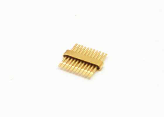 11 Pin Hermetic Glass To Metal Seal Connectors 7052 Glass JMC-697-JH