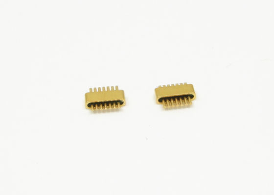 Diameter 0.45mm 7 Pins Hermetic DC Multi-pin Header Connector Gold Wire Bonding Surface JMC-1946-JH