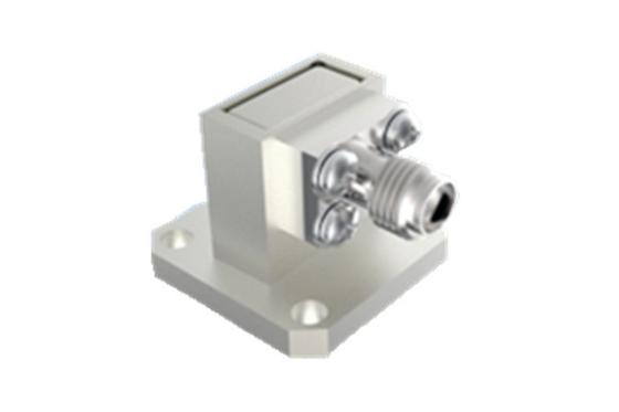 WR42 18-26.5GHz Dalga Kılavuzu - 2.92mm Dik Açılı Koaksiyel Adaptör (Uzay Aracı İçin)