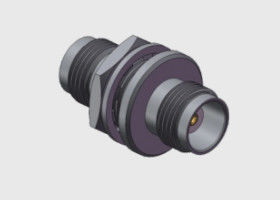 50 Ohm TNC Jack'e TNC Jack, TNC Kadın Kadın Perde vida Mouting Adaptörü en iyi çalışma frekans aralığı DC-11GHz