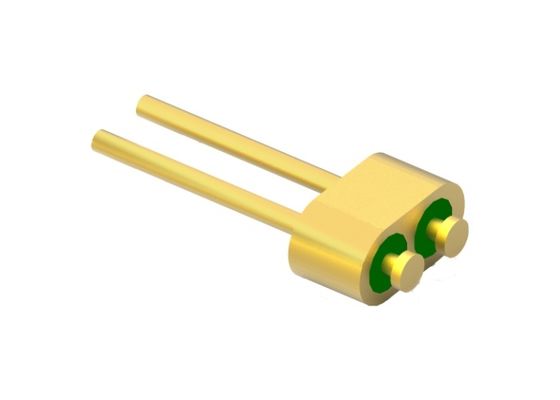 2-Pin Tırnak Başlığı, Altın Tel Bağlama Yüzeyi MC-628-JH ile Metal Hermetik Mühür Başlığı