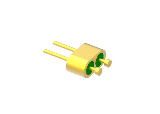 2-Pin Tırnak Başlığı Altın Tel Bağlama Yüzeyi MC-1085-JH ile Metal Hermetik Mühür Başlığı