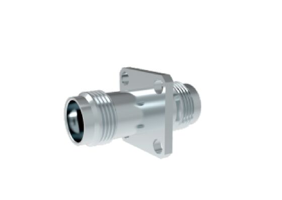 Düşük Ekleme Kaybı Maksimum 0,3dB ile 50Ω 11GHz TNC Jak - Jak Adaptörü Havacılık RF Konnektörleri