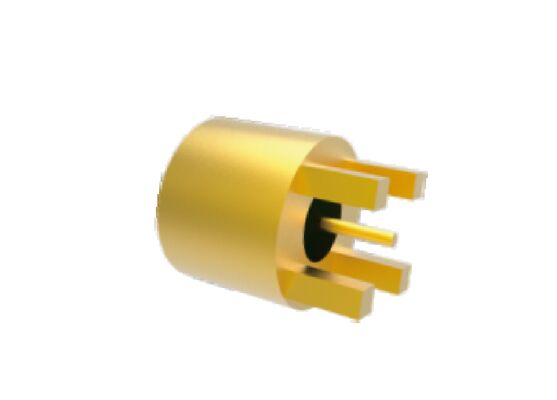 50Ω 40GHz Hermetik olarak Kapalı Kovar Alaşım Kabuk 4 Bacak PCB Solder Aerospace RF Bağlantıları için Delik Bağlantıları